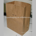 Hot Sale Brown Kraft Paper Food Packaging Bag